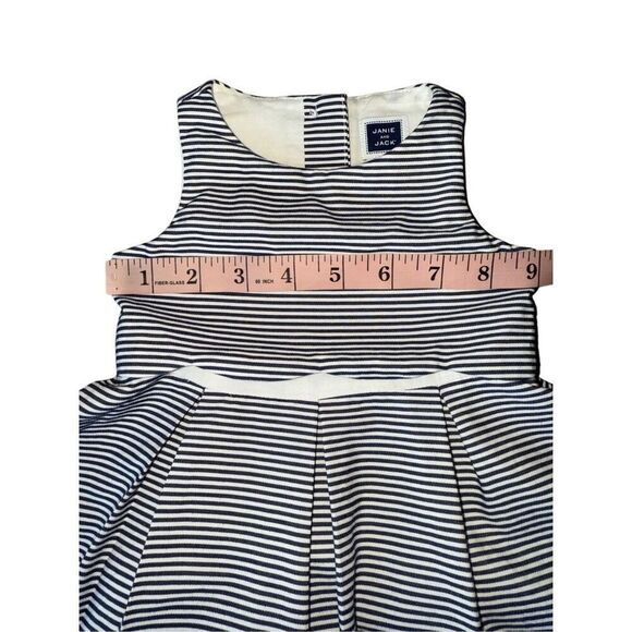 Janie and Jack Striped Nautical Santorini Sunset Dress Size 3-6M Baby Girl - Picture 8 of 10